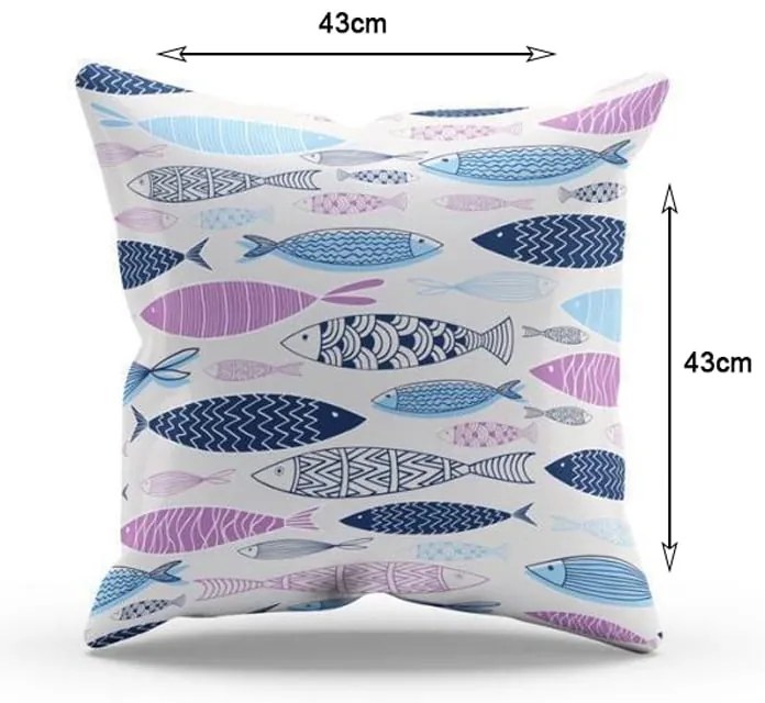MOUDS Μαξιλαροθήκη με Όψη Βελουδο Τετράγωνη 43x43cm PLY06 – Pillow case