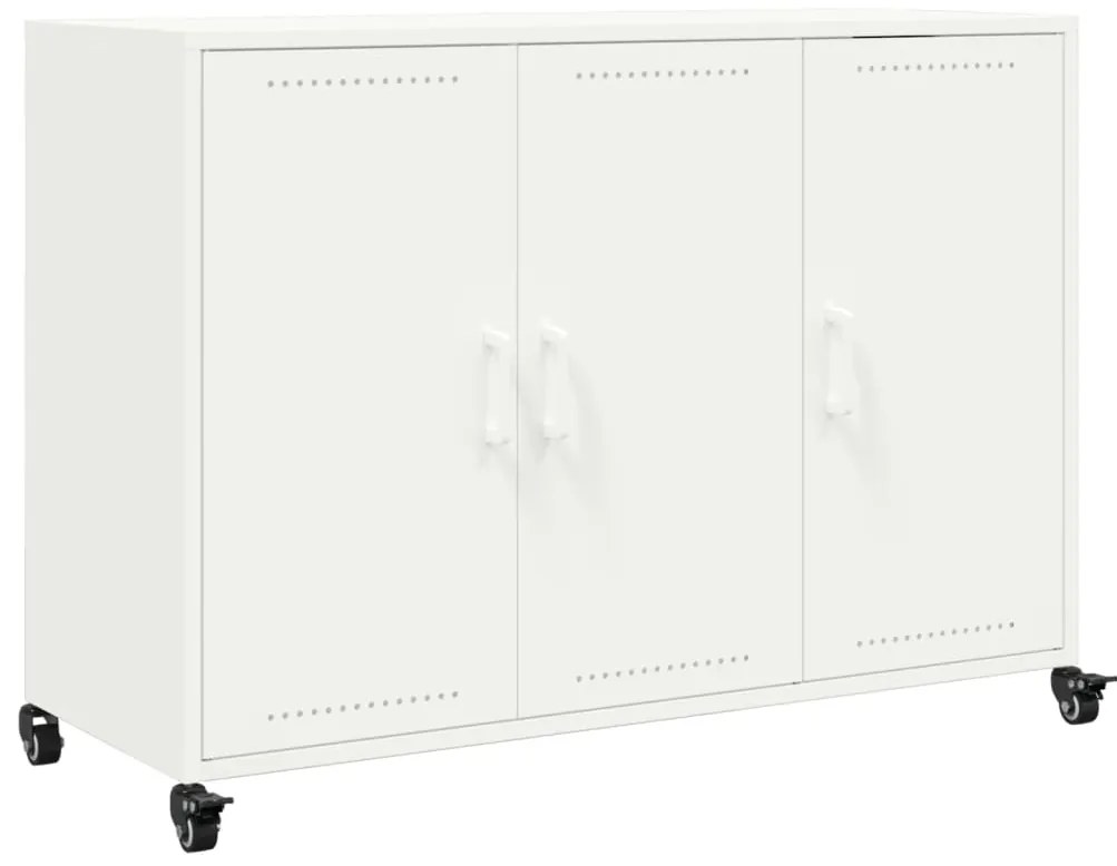 vidaXL Ντουλάπι Ροζ 100,5x39x72 εκ. από Χάλυβα
