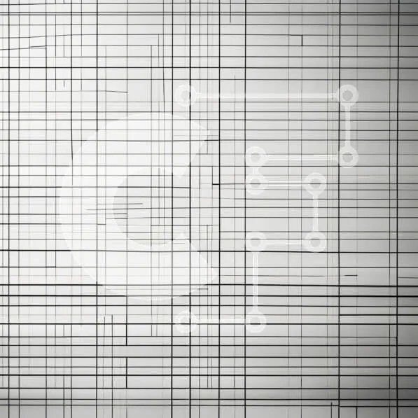 Intra Συλλεκτικό Ξύλινο Παζλ Plywood  4mm - Αφηρημένο μοτίβο τεμνόμενων γραμμών Σε Ξύλινο Κουτί - Διαστάσεις Puzzle: 10x10 cm – 25 κομμάτια
