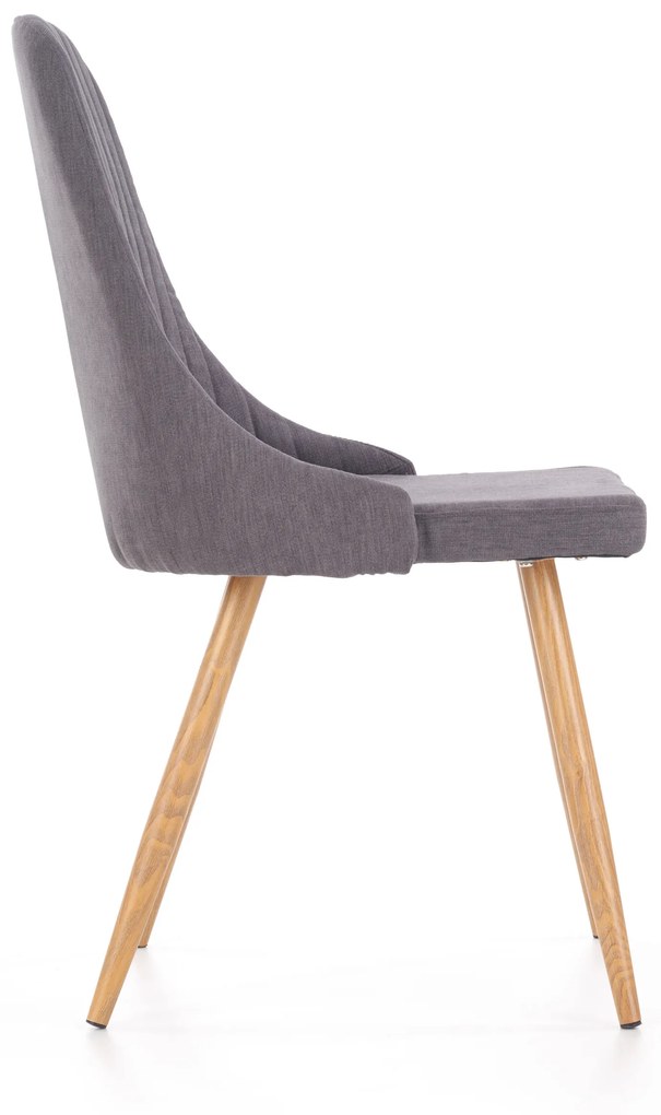 K285 chair, color: dark grey DIOMMI V-CH-K/285-KR-C.POPIEL