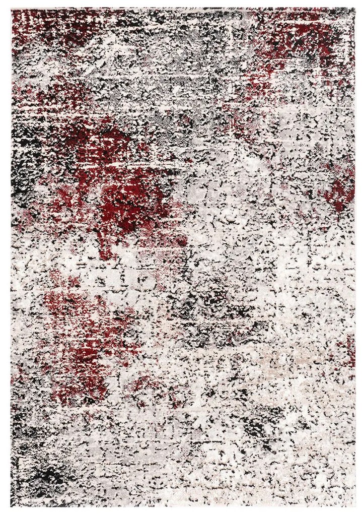 Χαλί (200x290) Polcarpet Estia 4001 Black Cream Red
