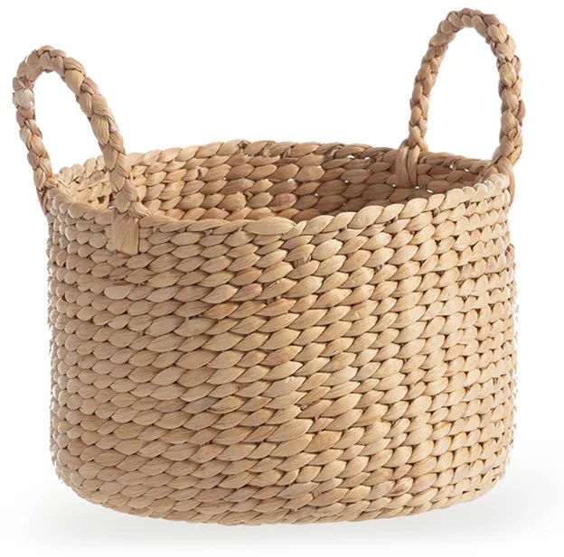 Καλάθι Υάκινθος Romano Natural D28x18 - Nef-Nef Homeware