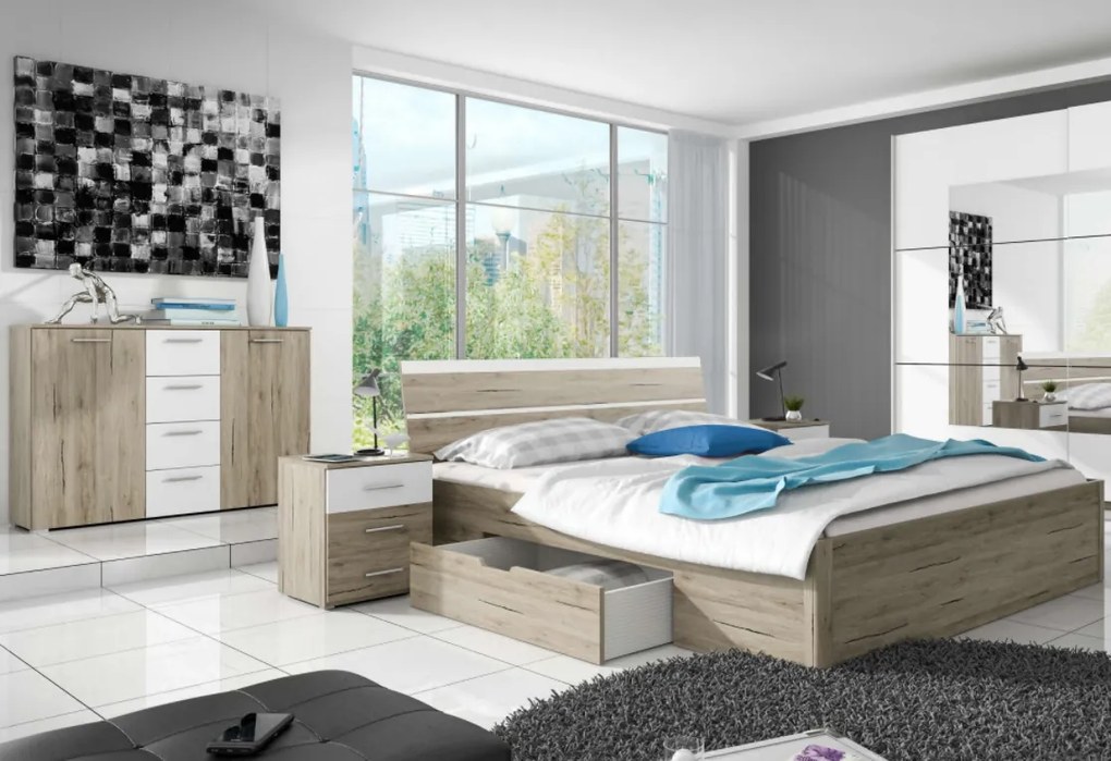 Σετ υπνοδωματίου Delta Plus  - 3 τμχ - 0.00Χ0.00Χ0.00cm