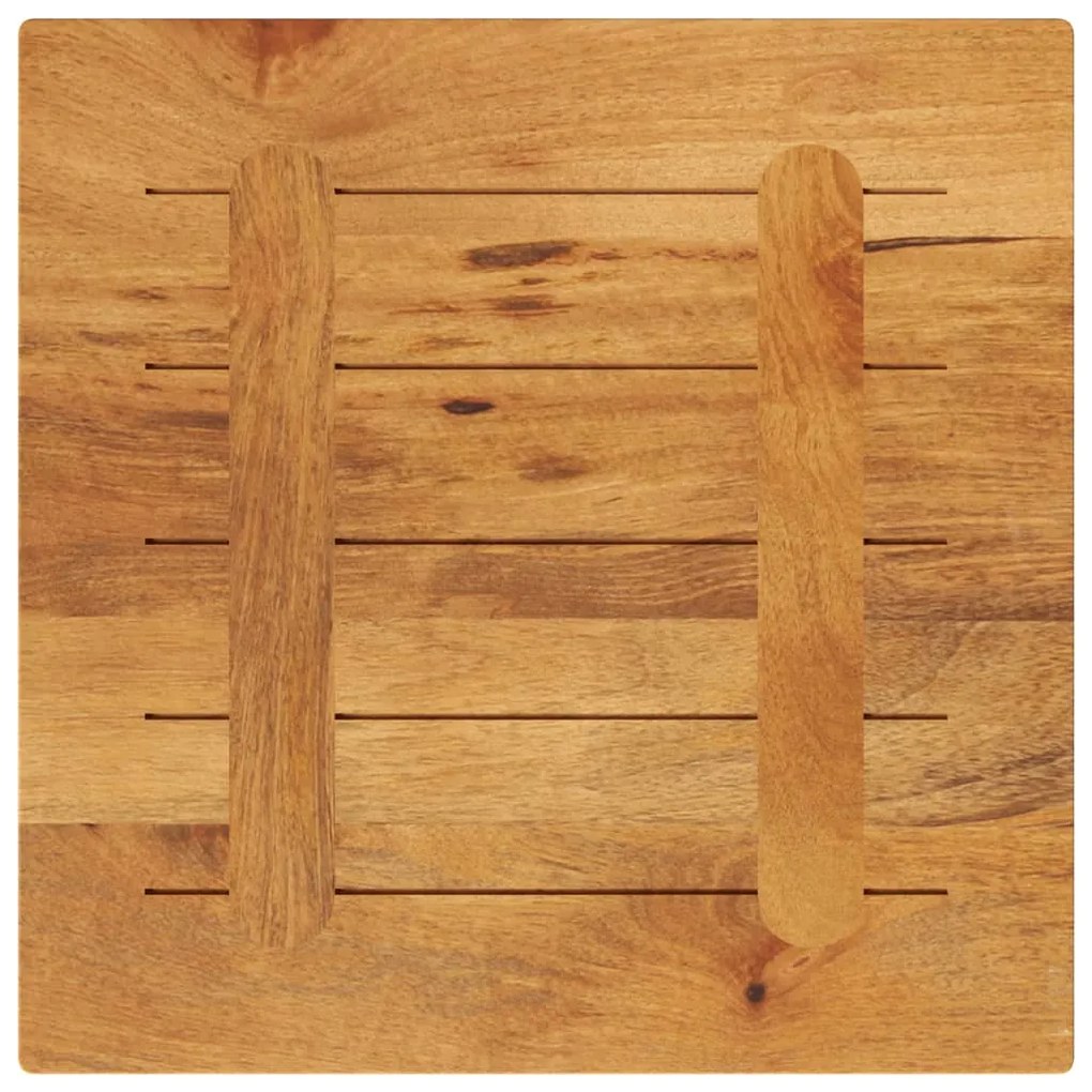 vidaXL Επιφάνεια Τραπεζιού Τετράγωνη 60x60x3,8 εκ. Μασίφ Ξύλο Μάνγκο