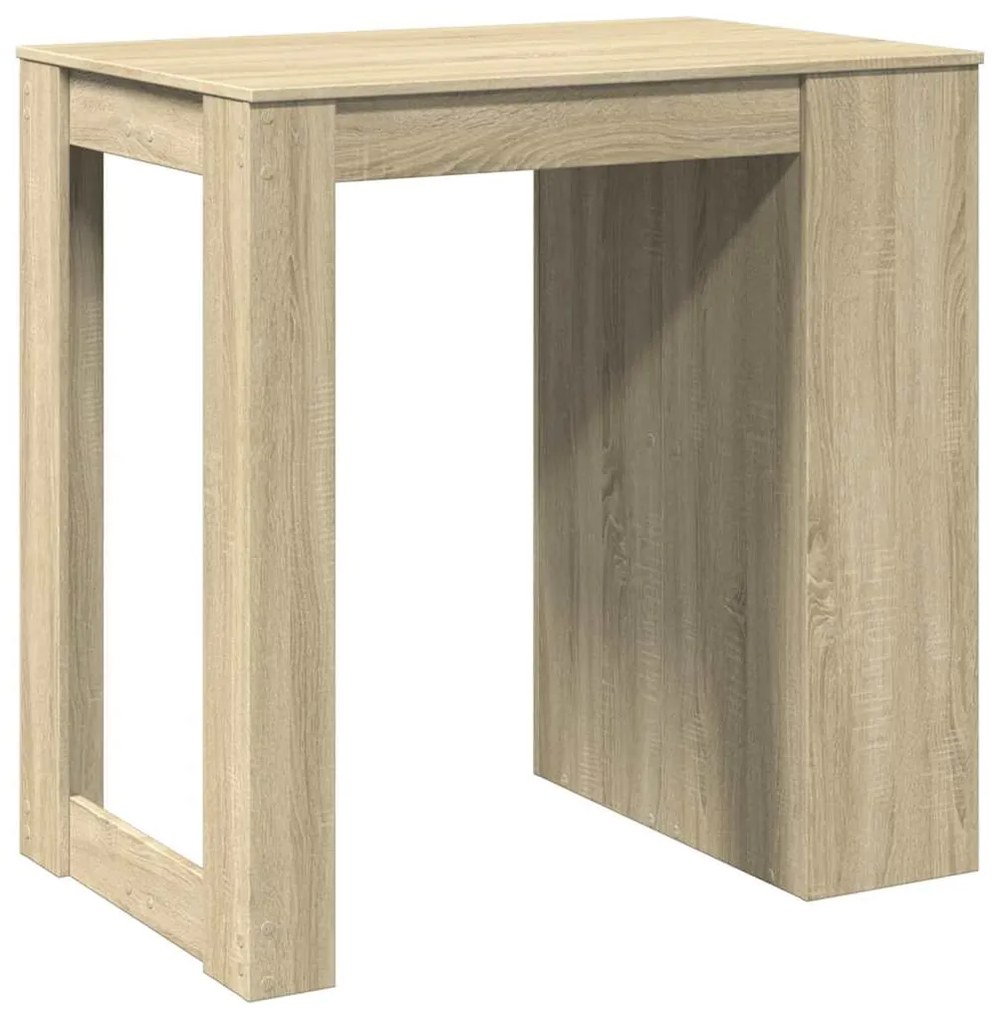 vidaXL Τραπέζι Μπαρ Sonoma Δρυς 102x70x103,5 εκ. Επεξεργ. Ξύλο
