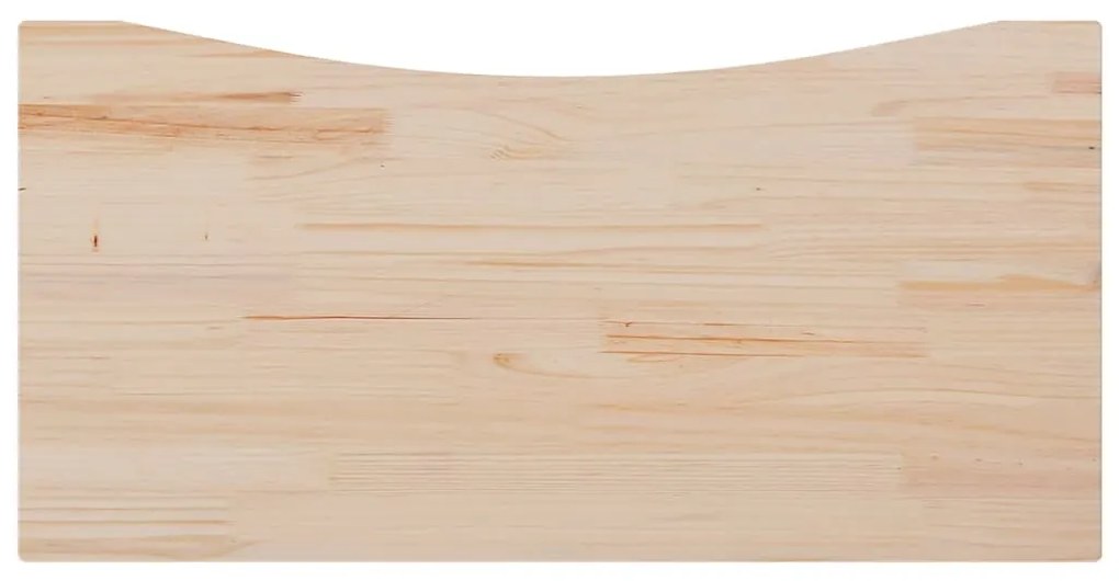 vidaXL Επιφάνεια Γραφείου 110 x 60 x 2,5 εκ. από Μασίφ Ξύλο Πεύκου