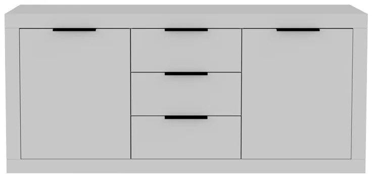 ΜΠΟΥΦΕΣ DOHA PAKOWORLD ΣΕ ΛΕΥΚΗ ΑΠΟΧΡΩΣΗ 180X45X80.5ΕΚ
