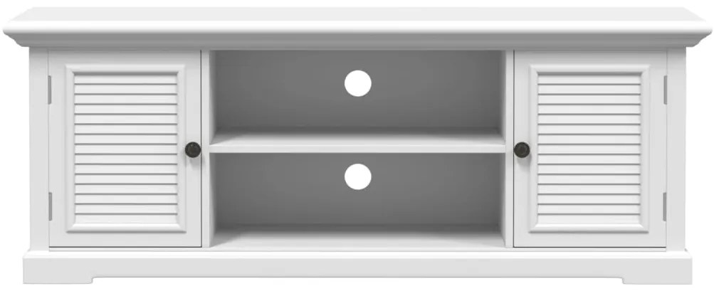 vidaXL Έπιπλο Τηλεόρασης Λευκό 110x30x41 εκ. από Επεξεργασμένο Ξύλο