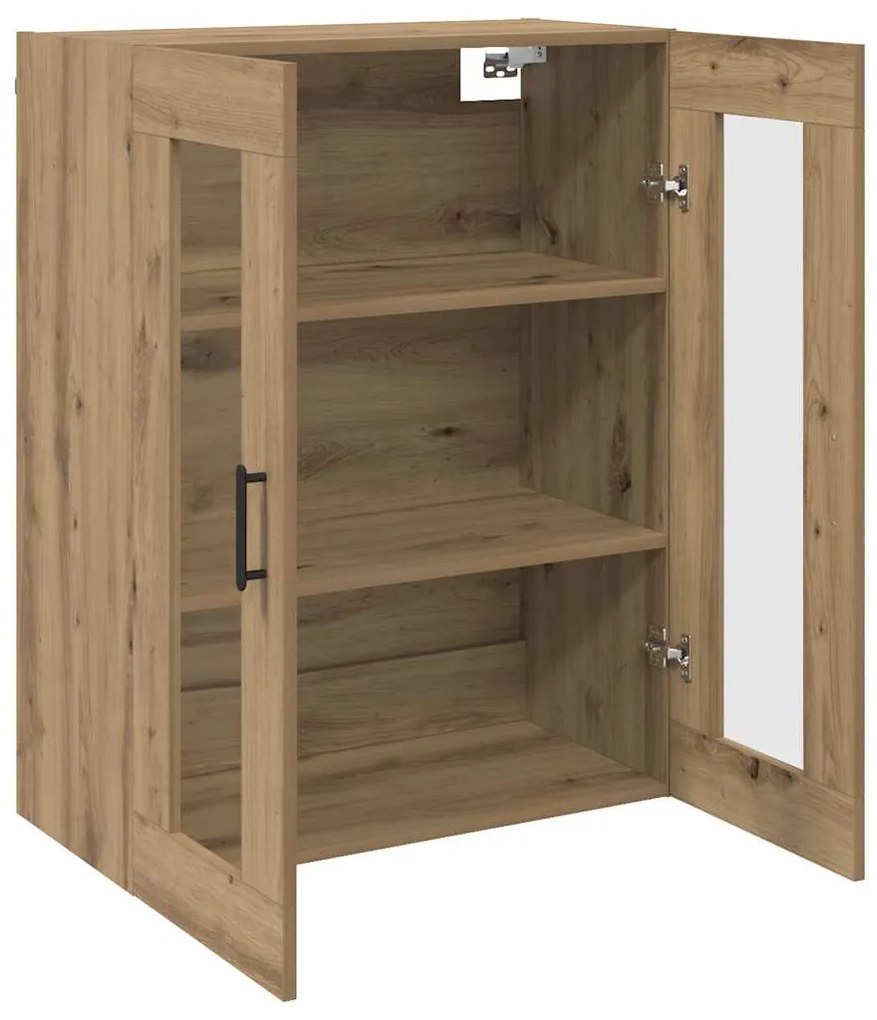vidaXL Ντουλάπια Τοίχου 2 pcs artisan δρυς 69.5 x 34 x 90 εκ.