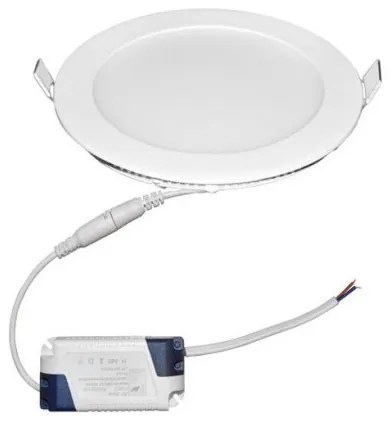 Φωτιστικό PL Χωνευτό 12W SMD Slim Λευκό 4000K 21-012101 Lumen-21-012101-Λευκό 21-012101