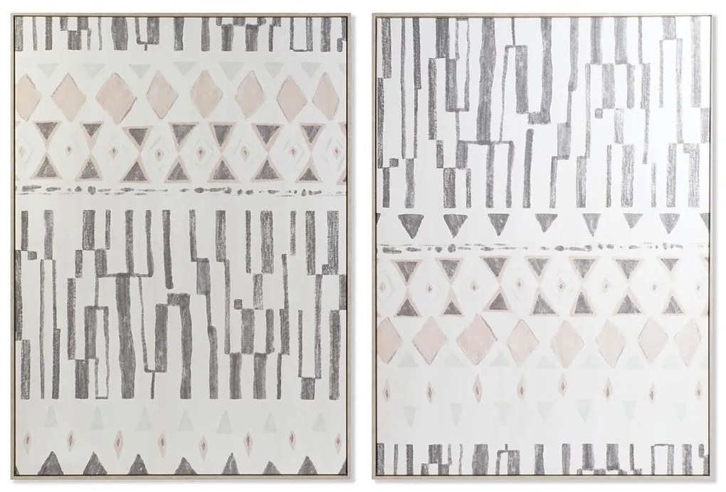 Καμβάς DKD Home Decor πολυστερίνη Καμβάς 100 x 4 x 140 cm
