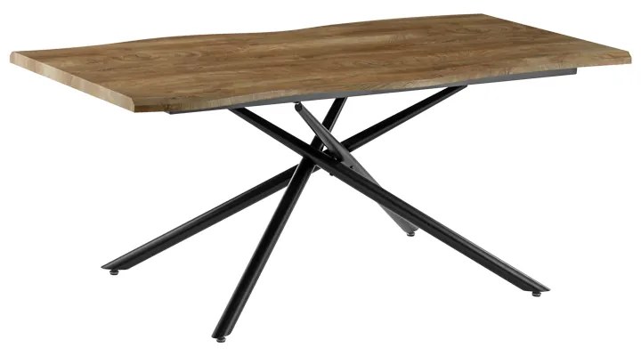 Τραπεζαρία Ditta-Jonal pakoworld μόκα- καρυδί 180x90x76εκ (1 τεμάχια)