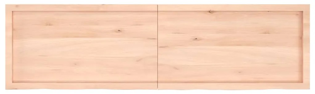 vidaXL Επιφάνεια Τραπεζιού 180x50x(2-6)εκ Ακατέργαστο Μασίφ Ξύλο Δρυός