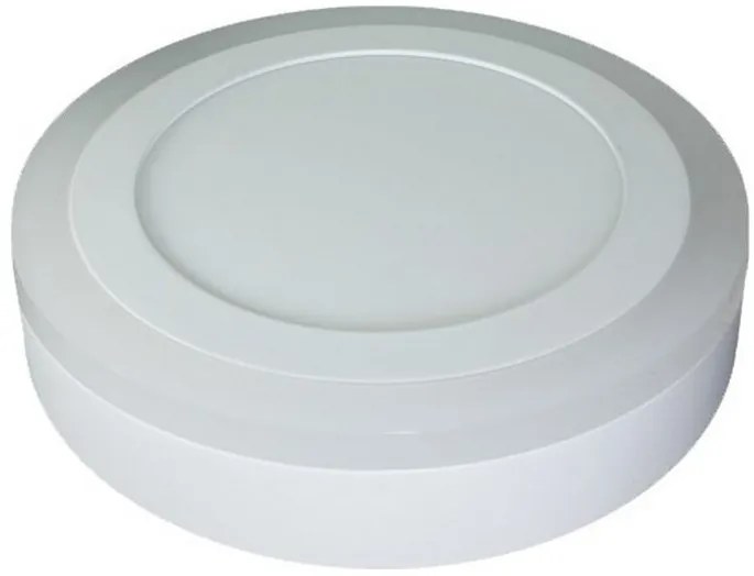 LED V-TAC Εξωτερικό Πάνελ mini 18W+3w στρογγυλό με φωτεινό στεφάνι ψυχρό Λευκό 4898