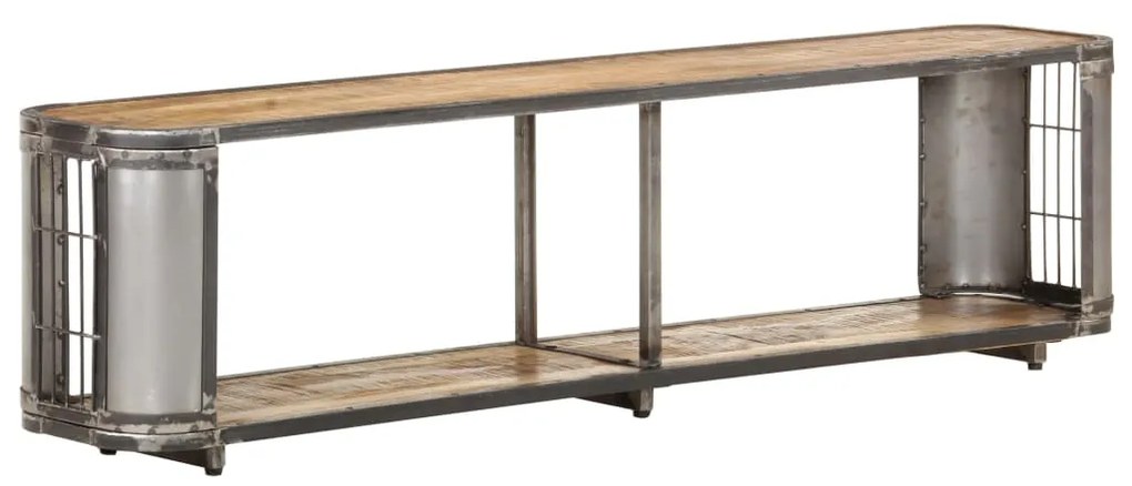 vidaXL Έπιπλο Τηλεόρασης 150 x 30 x 40 εκ. από Μασίφ Ξύλο Μάνγκο