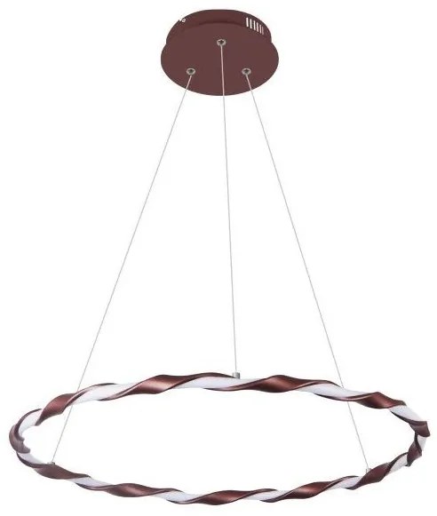 Κρεμαστό Φωτιστικό Οροφής LED 35W 3000K Epistar Spotlight-3183-Καφέ 3183