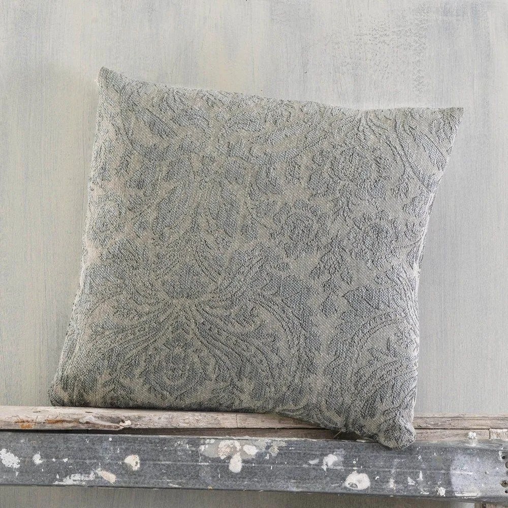 Μαξιλαροθήκη Διακοσμητική Vilano Light Grey Ρυθμός 40Χ40 Chenille,Cotton,Polyester