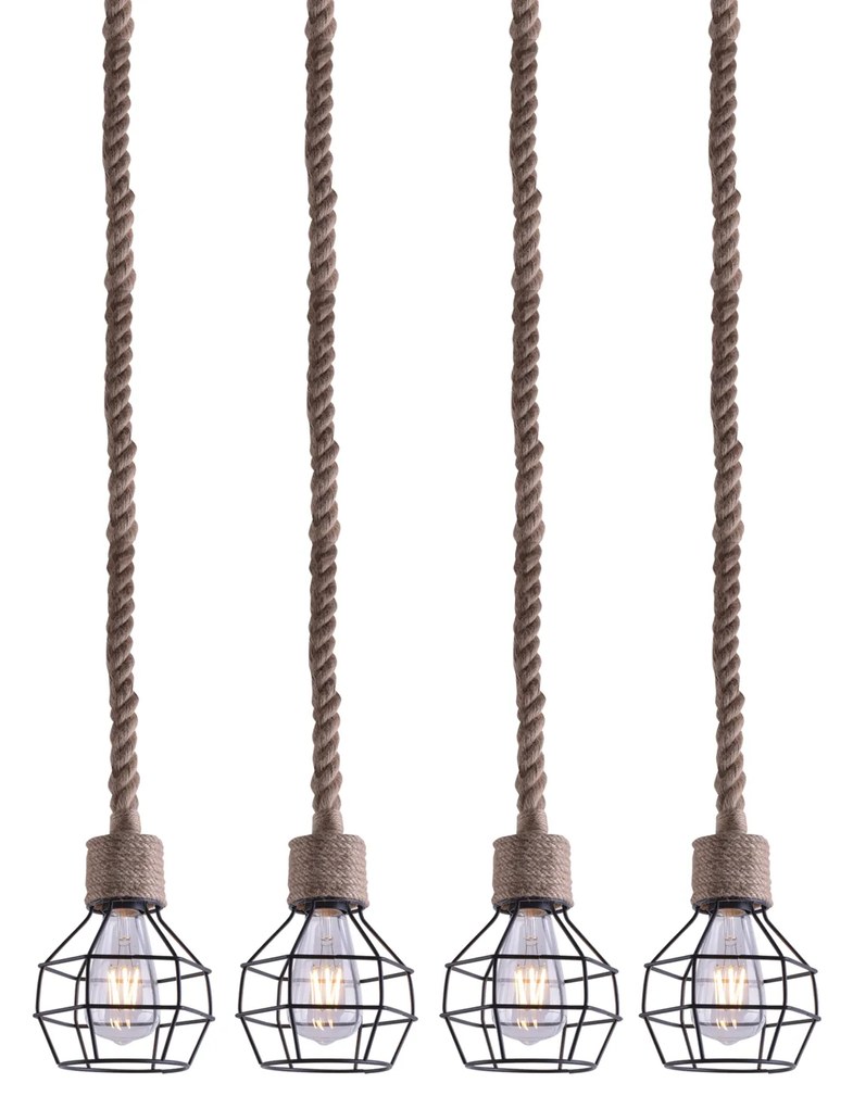 GRENADE-4 ROPE & BLACK PENDANT+
