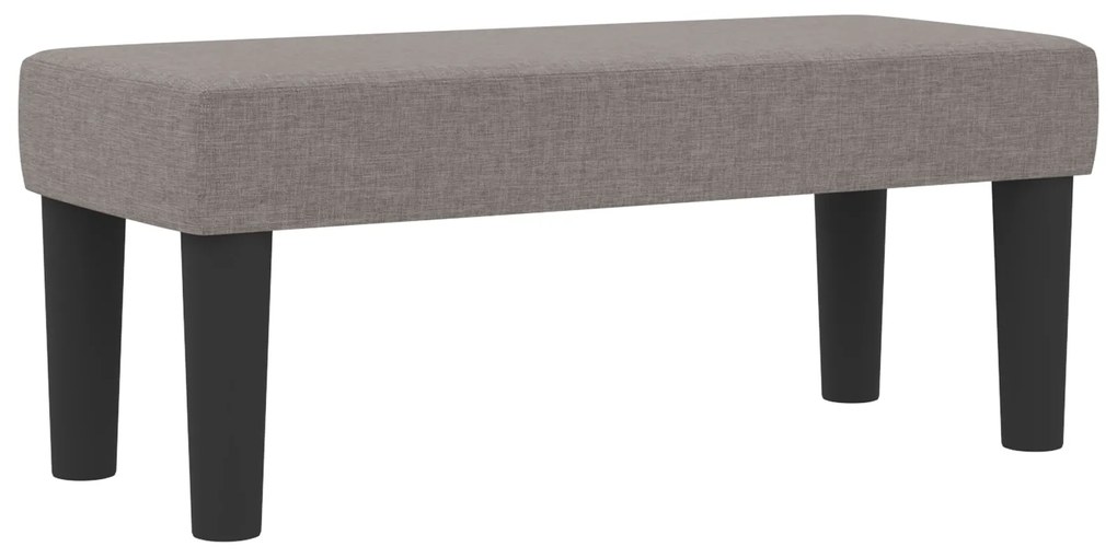 vidaXL Κρεβάτι με ελατήρια και πάγκο Ταύρου 80x200 εκ. Ύφασμα