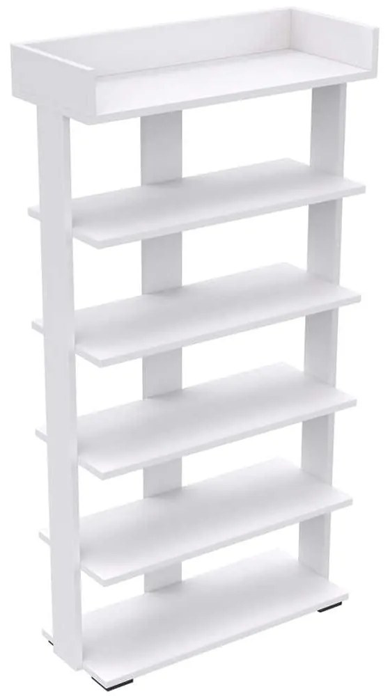 Παπουτσοθήκη Ribber HM18191.01 73x30x142cm White Μελαμίνη