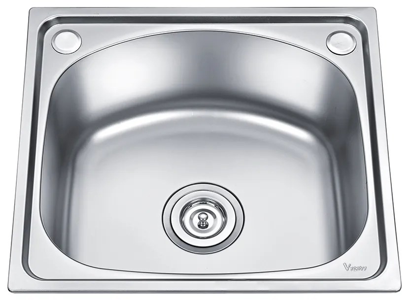 Νεροχύτης Undir ανοδείδωτος 46x42εκ 385-000001
