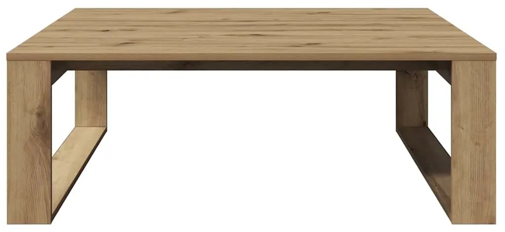 vidaXL Τραπεζάκι Σαλονιού Artisan Δρυς 100x100x35 εκ. Επεξ. Ξύλο