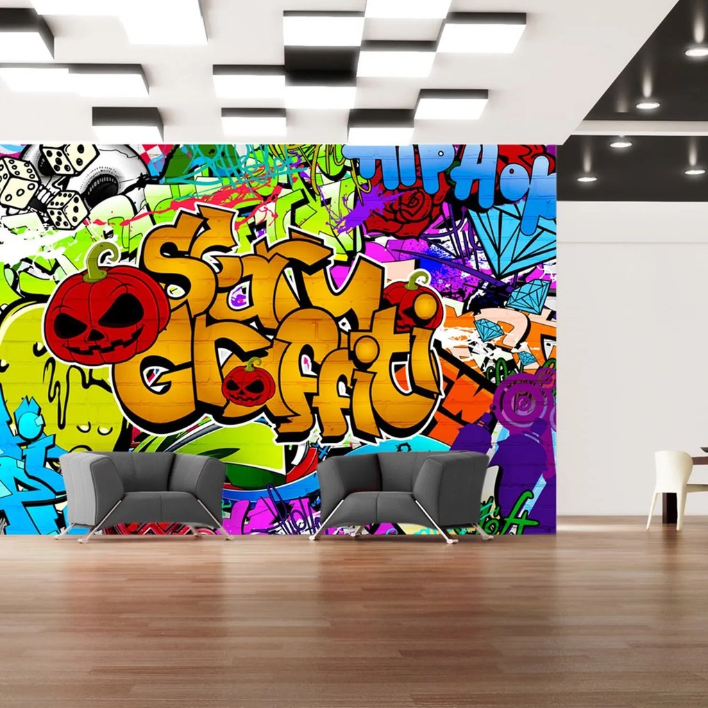 Φωτοταπετσαρία - Scary graffiti 350x245