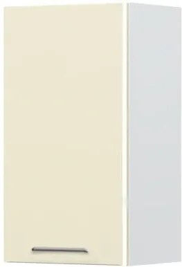 Ντουλάπι κρεμαστό Modena V7-40-1K-Λευκό - Μπεζ