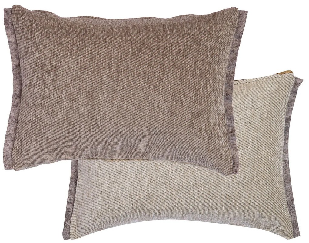 Διακοσμητικό Μαξιλάρι 2 Όψεων (40x55) Nef-Nef Homeware Tanger Beige/Ecru