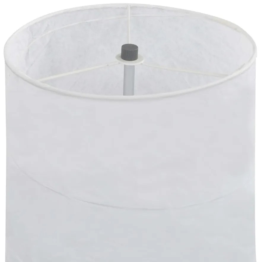 vidaXL Φωτιστικό Δαπέδου με Βάση Λευκό 121 εκ. E27