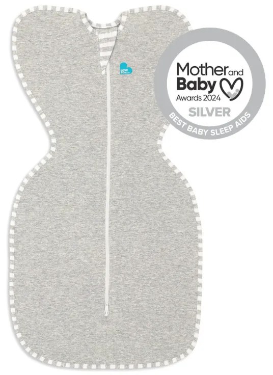 Υπνόσακος LoveToDream Swaddle UP Original 1.0tog Grey 2.2-3.8kg Newborn