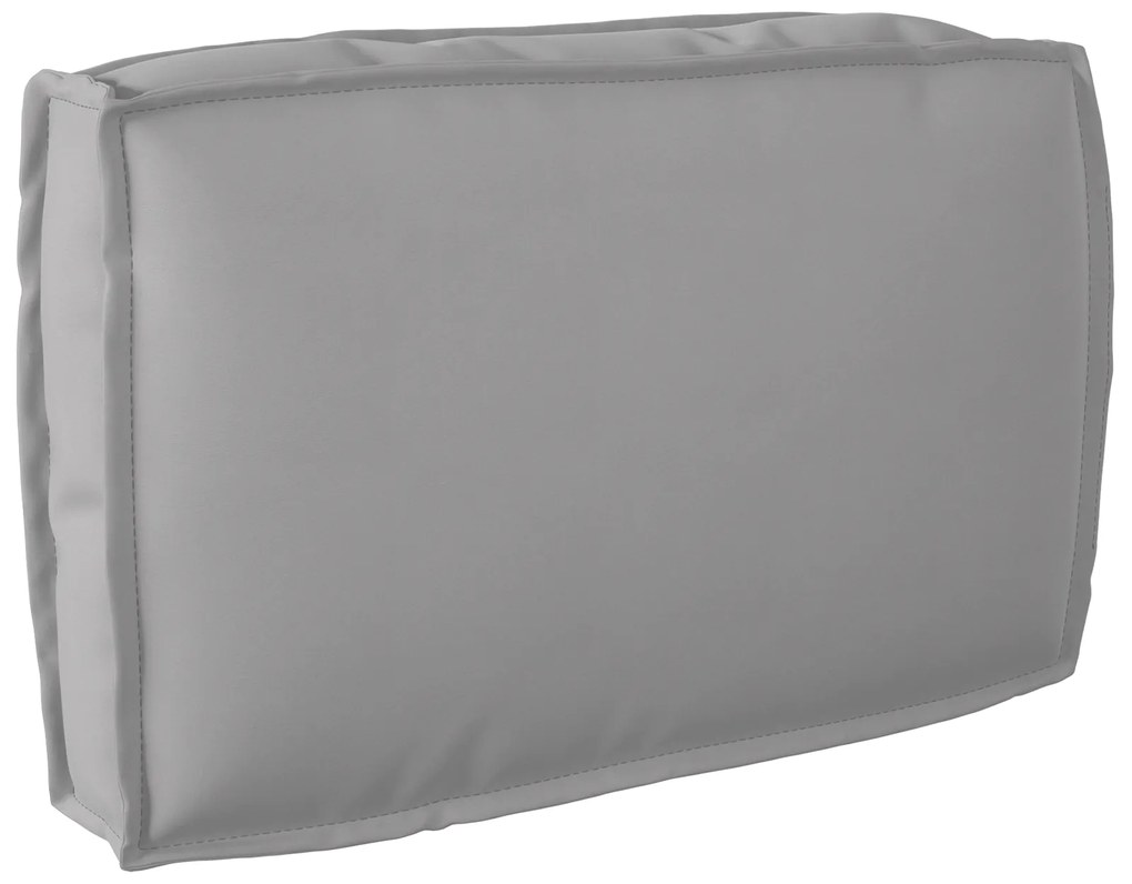 vidaXL Σετ Μαξιλαριών Πάγου 2 pcs Γκρι 60 x 60 x 12 cm Ύφασμα Oxford