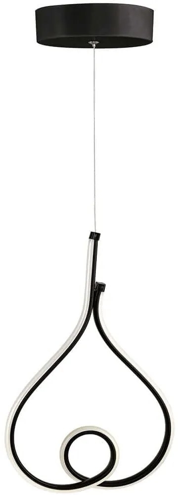 Φωτιστικό Οροφής Skylove 166PRG1166 40x25x80cm Led 24-36W 6500K Black Opviq