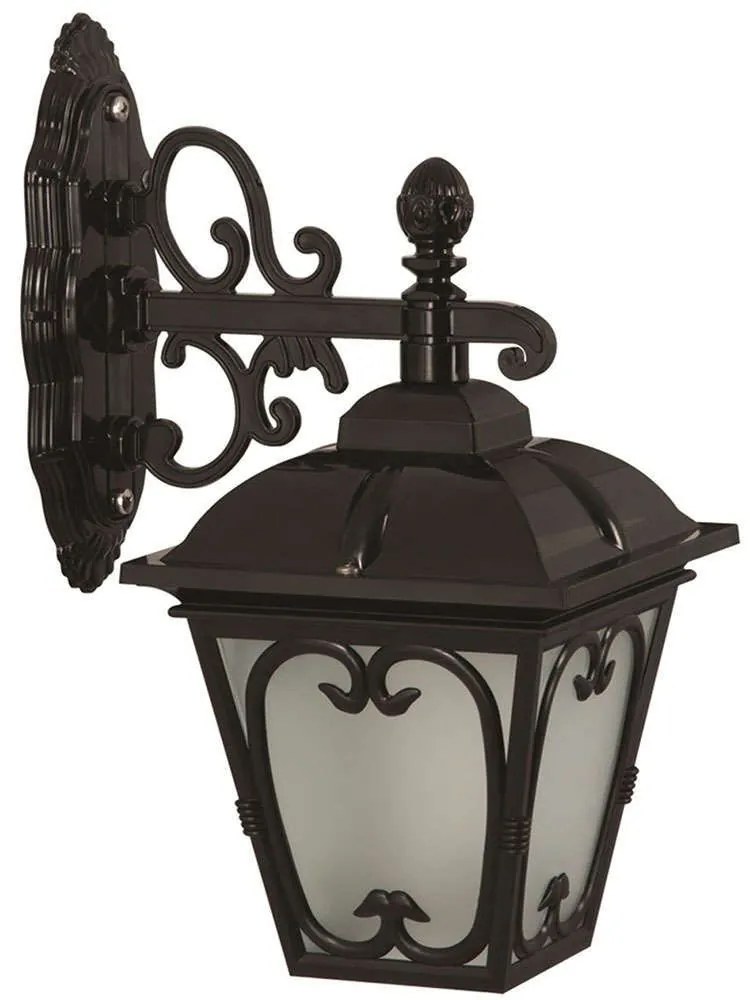 Φωτιστικό Τοίχου - Απλίκα 685AVN1198 28x20x47cm E27 40W Black Opviq