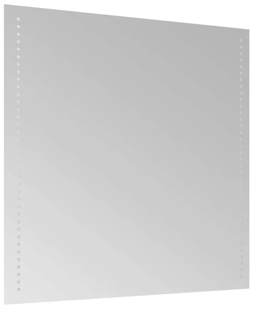 vidaXL Καθρέφτης Μπάνιου με LED 60x60 εκ.