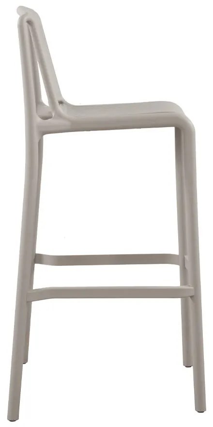 POLLY ΣΚΑΜΠΟ BAR ΓΚΡΙ ΑΝΟΙΧΤΟ 41x47x100.5 - 26-0084