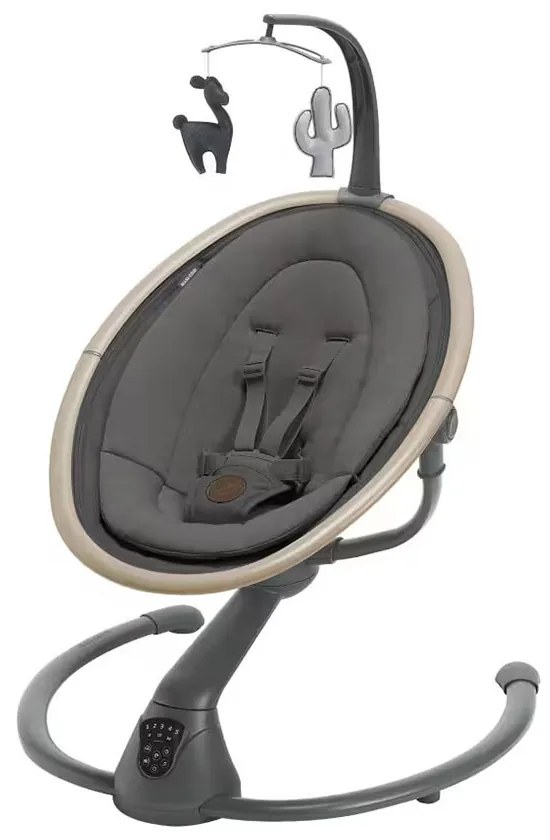Ηλεκτρικό Ρηλάξ Με Μουσική (0-6 Μηνών/Έως 9kg) Maxi Cosi Cassia Beyond Graphite BR77903
