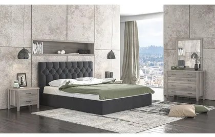 Savvidis Furniture  Κρεβάτι Υπέρδιπλο №63 για στρώμα 150x200 Με επιλογή Υφάσματος BEST-888811