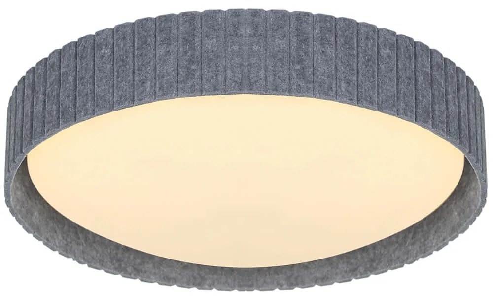 Φωτιστικό Οροφής - Πλαφονιέρα Corato 2512466010 52x11cm E14 15W Grey Nordlux