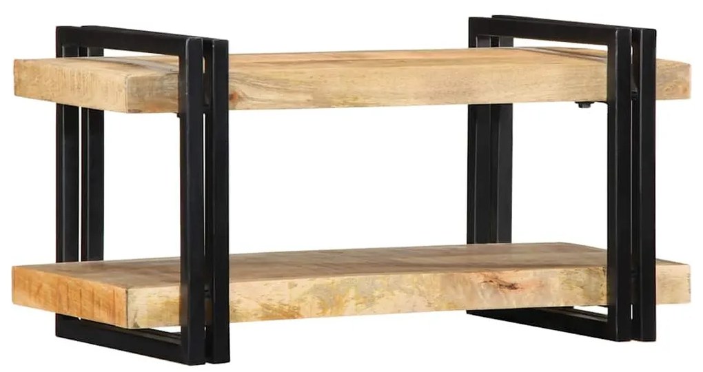 Ράφι τοίχου 70x33x35 cm Στερεό ακατέργαστο ξύλο Mango - Καφέ