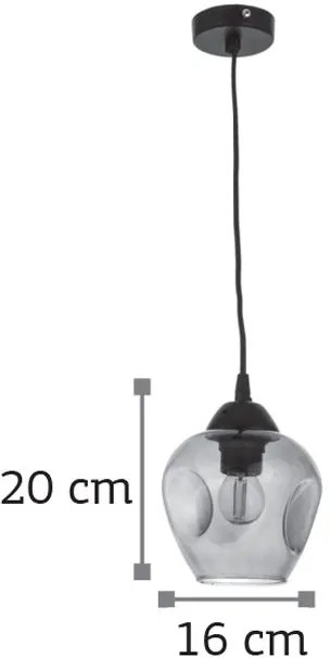 Φωτιστικό οροφής InLight 4474-Μαύρο