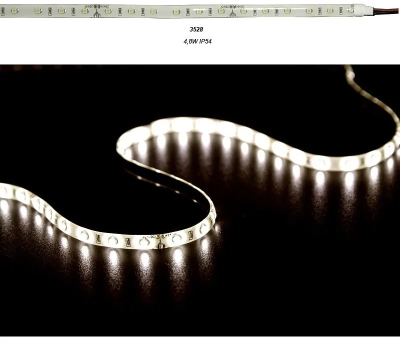 Adeleq Ταινία Led 5 Μέτρα 12Vdc 4.8W Και 60Led Ανά Μέτρο Ip54 Θερμό 30-34121100