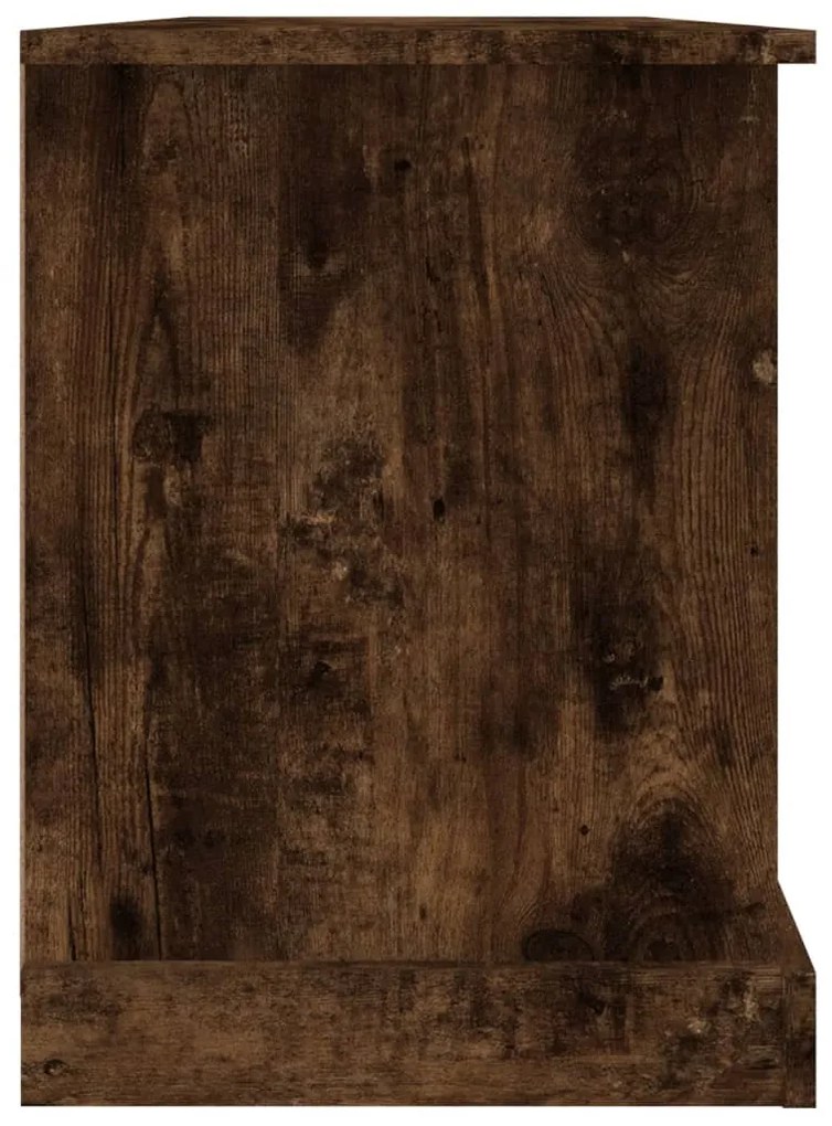 vidaXL Έπιπλο Τηλεόρασης Καπνιστή Δρυς 99,5x35,5x48 εκ. Επεξ. Ξύλο