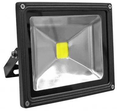 Προβολέας LED COB 20W 3100K Δέσμη 100° Ανθρακί IP65 3-02010000 Lumen 3-02010000 Ανθρακί