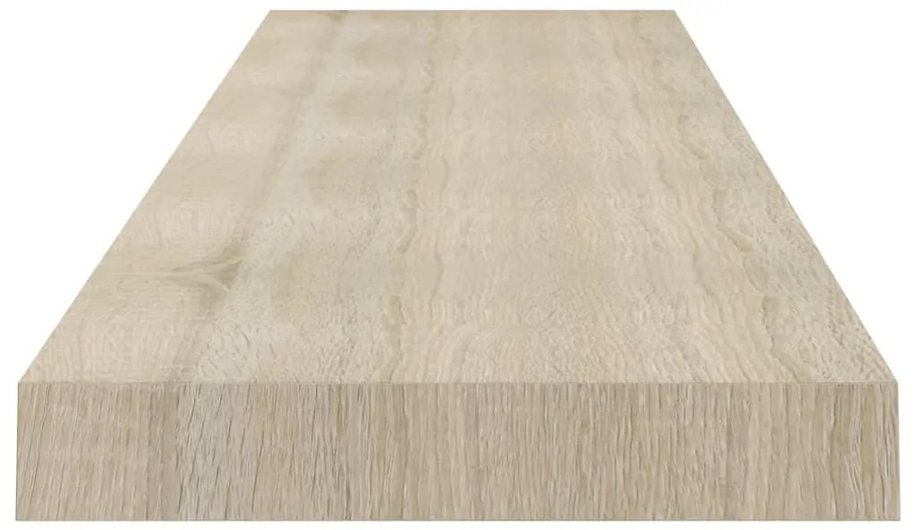vidaXL Ράφια Τοίχου 4 τεμ. Χρώμα Δρυός 120 x 23,5 x 3,8 εκ. MDF