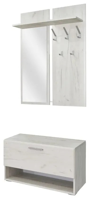 MATIS 650146 Κρεμάστρα Παπουτσοθήκη Donatelo Δρυς Πάγου Matis650146