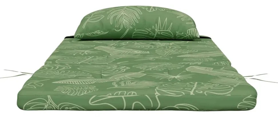vidaXL Μαξιλάρια Καρέκλας Adirondack 2 τεμ. Σχ. Φύλλα Ύφασμα Oxford