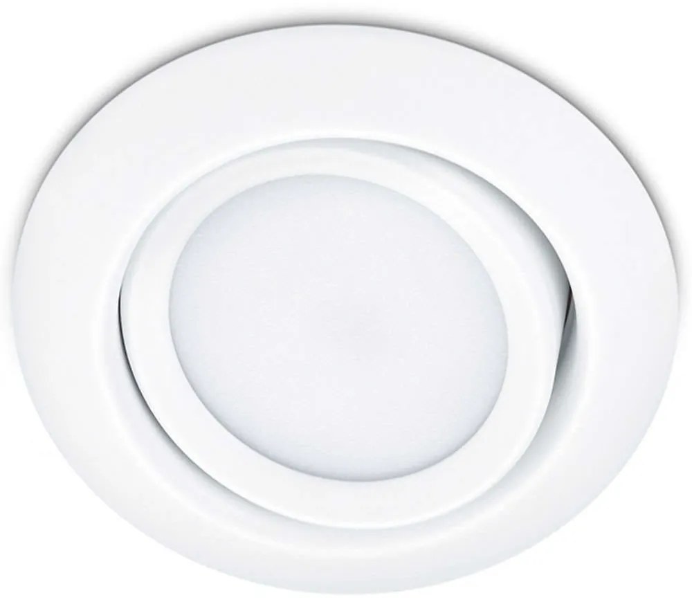 Σποτ Χωνευτό Rila 650310131 Φ8x3cm Led 450Lm 5W 3000K White Trio Lighting Στρόγγυλο