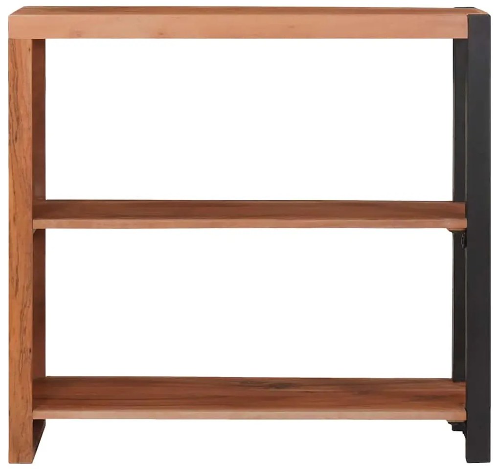 vidaXL Ράφι Βιβλίων Καφέ 80 x 30 x 75 εκ. Μασίφ ξύλο ακακίας
