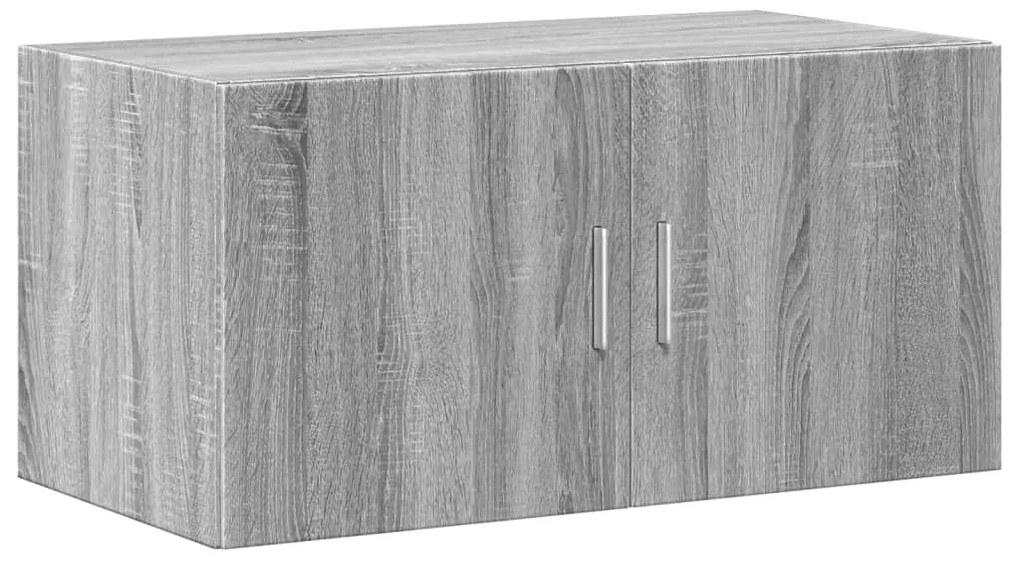 vidaXL Ντουλάπι Τοίχου Γκρι Sonoma 80x42,5x40 εκ. Επεξεργασμένο Ξύλο